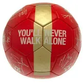 LIVERPOOL Voetbal Handtekeningen rood maat 5