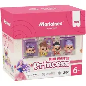 Marioinex Mini Waffle Princess Construction Game Roze Kinderen