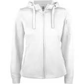 Clique Basic Active Hoody Full Zip Dames Wit maat M dames