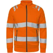Fristads Hogezichtbaarheids sweatjack klasse 3 7863 GPSW Hi-Vis Oranje maat 4XL heren