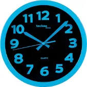 Technoline WT 7420 blauw - kwarts wandklok