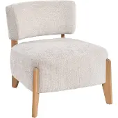 Ptmd Vale Fauteuil Legacy 15 Dove Rubber Wood