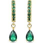 Luxenter Oorbellen 'Intheon' goud / groen