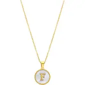 Luxenter Ketting 'Alphabet' wit
