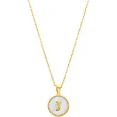Luxenter Ketting 'Alphabet' wit