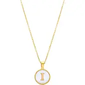 Luxenter Ketting 'Alphabet' wit