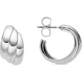 Luxenter Oorbellen 'Abeth' zilver