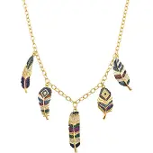 Luxenter Ketting 'Muisem' gemengde kleuren