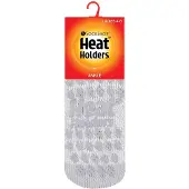 Heat Holder - Dames enkelslippersokken - Lichtgrijs Crème