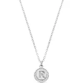 Luxenter Ketting 'Alphabet' wit