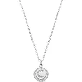 Luxenter Ketting 'Alphabet' wit
