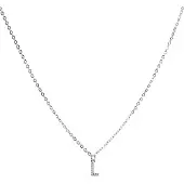 Luxenter Ketting 'Alphabet' wit