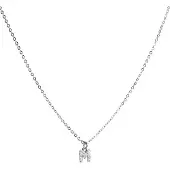 Luxenter Ketting 'Alphabet' wit