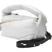 OFF-WHITE Wit Leren Pomptasje
