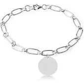 Luxenter 925 Sterling zilveren armband gerhodineerd - Mi Sol