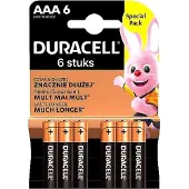 Duracell Alkaline AAA/LR03 blister 6