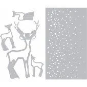 SIZZIX Thinlits Snijmal - Winter Wonderland