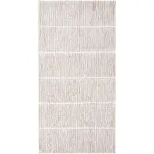 Ptmd Seline White MDF Wavy Stripe Layer Wall Panel L
