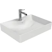 Creavit Ruby RB064 Wastafel – Opbouw – Keramiek – 60,5x11x45,5 cm – Glanzend Wit