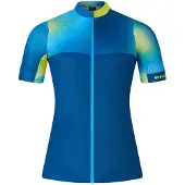 Endura Functioneel shirt 'Bitmap Block' blauw / limoen