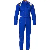 Sparco MS-4 - Monteursoverall Overall - Zwart/Grijs/Blauw/Rood