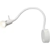 SLV Flexibele leeslamp Dio Flex wit