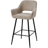 Ptmd Fal Low Bar Chair Opulence 08 Taupe - set van 2