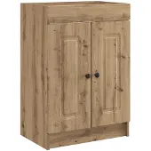 vidaXL Badkamer onder Wastafel Kast Artisanaal eiken