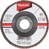 Makita Lamellenschuurschijf 115X22 K80 - D-28313