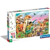 Clementoni - Kinderpuzzel - 104 Stukjes - Levendige Afbeeldingen - Puzzel Voor Kinderen - Vanaf 6 Jaar