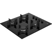 Beko HILG64120S, geïntegreerd gasfornuis, zwart, 60 cm, 4 kookzones