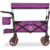 FUXTEC FUXLIFE by CT850 Bolderkar Kinderwagen - Opvouwbaar - Paars | Comfortabel & Veilig - Met Zonnedak & Handkar - Max. 75kg