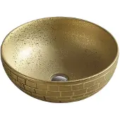 Mexen Briana bovenbouw wastafel 40 x 40 cm, goud - 22064052