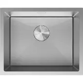 Mexen Trixo stalen gootsteen 1-baks 540 x 440 , inox HC - 6414541000-01HC