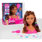 Mattel BARBIE STYLING HEAD BROWN HAIR KAPHOOFD 20Pieces (62570/625273)