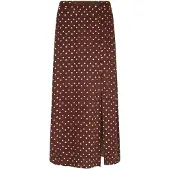 Ydence Dames Rokken Skirt Louis - Bruin - Maat M