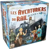 Asmodee Strategiespel Les Aventuriers du Rails Rond de wereld