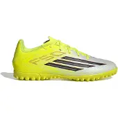 Adidas Voetbalschoen 'F50 CLUB' grijs / limoen / zwart