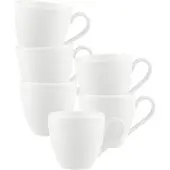 Villeroy & Boch Mokka-/Espressotassen Anmut 60 ml Set van 6