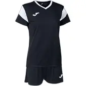 Joma Phoenix Korte Mouw Set Zwart L Vrouw