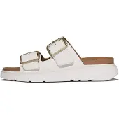FitFlop Gen-ff buckle two-bar leather slides