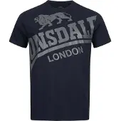 Lonsdale Shirt 'Watton' marine / grijs