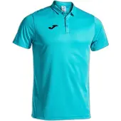 Joma Hobby Korte Mouw Poloshirt Blauw XL Man