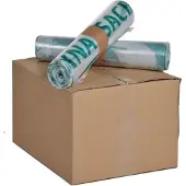 Knapzak Vuilniszakken Bedrukt | MDPE Transparant | 23 Micron | 400 L (84 stuks)