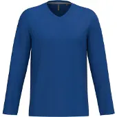 Kariban K358C T-shirt V-hals lange mouwen