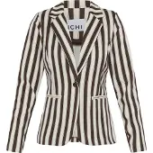 Ichi Blazers 'KATE ' beige / donkerbruin