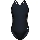Zone3 Classic Swimsuit Zwart 18 Vrouw