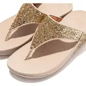Original Brands Women Lulu Glitter Toe-Thongs Glitter Platino-Schoenmaat 39