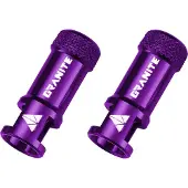 Granite Juicy Nipple Ventieldopjes Paars
