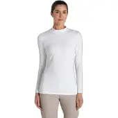 Craghoppers Nosilife Mock Neck T-shirt Met Lange Mouwen Wit 36 Vrouw